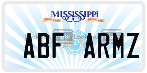 ABFARMZ  license plate in MS