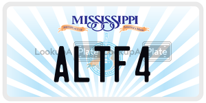 ALTF4  license plate in MS