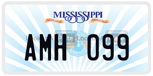 AMH099  license plate in MS