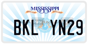 BKLYN29  license plate in MS