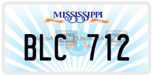BLC712  license plate in MS