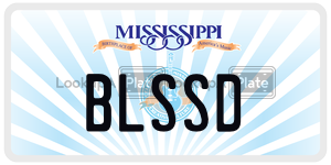 BLSSD  license plate in MS