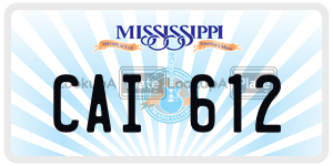 CAI612  license plate in MS
