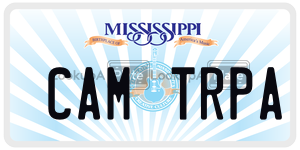 CAMTRPA  license plate in MS