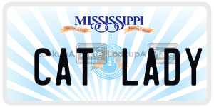 CATLADY  license plate in MS