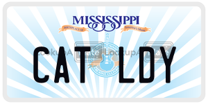CATLDY  license plate in MS