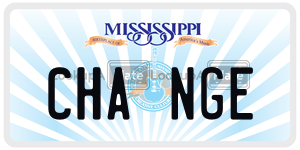 CHANGE  license plate in MS