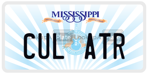 CULATR  license plate in MS