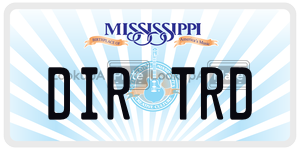 DIRTRD  license plate in MS