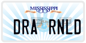 DRARNLD  license plate in MS