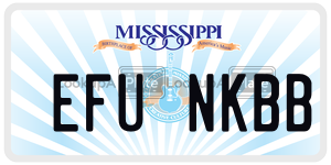 EFUNKBB  license plate in MS