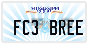 FC3BREE  license plate in MS