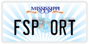 FSPORT  license plate in MS