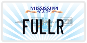 FULLR  license plate in MS