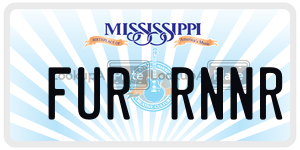 FURRNNR  license plate in MS
