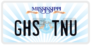 GHSTNU  license plate in MS