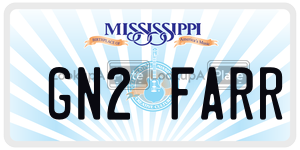 GN2FARR  license plate in MS