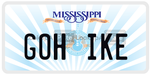 GOHIKE  license plate in MS