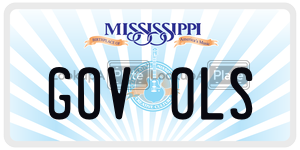 GOVOLS  license plate in MS