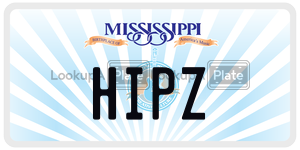 HIPZ  license plate in MS