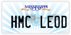 HMCLEOD  license plate in MS