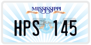 HPS145  license plate in MS