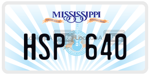 HSP640  license plate in MS