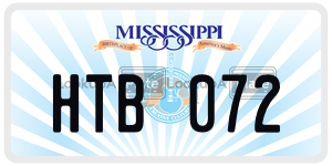 HTB072  license plate in MS