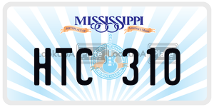 HTC310  license plate in MS