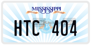 HTC404  license plate in MS