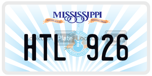 HTL926  license plate in MS