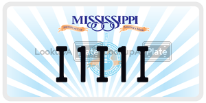 I1I1I  license plate in MS