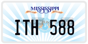 ITH588  license plate in MS