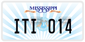 ITI014  license plate in MS