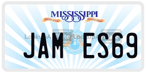 JAMES69  license plate in MS