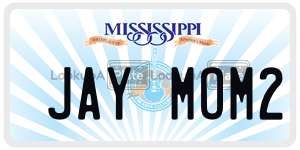JAYMOM2  license plate in MS