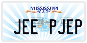 JEEPJEP  license plate in MS