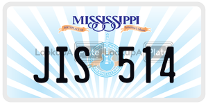 JIS514  license plate in MS