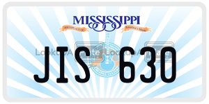 JIS630  license plate in MS