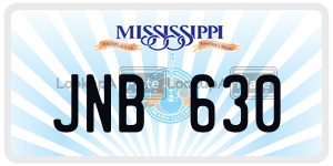 JNB630  license plate in MS