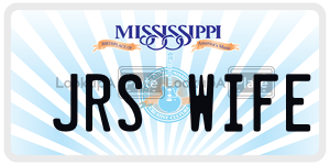 JRSWIFE  license plate in MS
