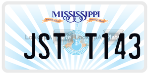 JSTT143  license plate in MS