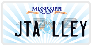 JTALLEY  license plate in MS