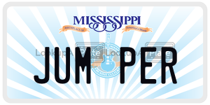 JUMPER  license plate in MS