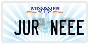 JURNEEE  license plate in MS