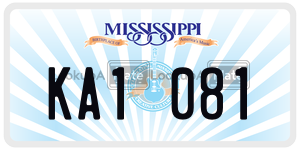 KA1081  license plate in MS