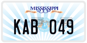 KAB049  license plate in MS