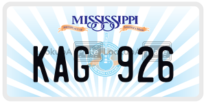 KAG926  license plate in MS