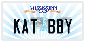 KATBBY  license plate in MS