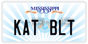 KATBLT  license plate in MS